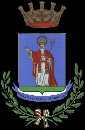 Stemma Comune di Pescina_schwarz